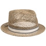 Vented Fedora Seagrass Hat by Seeberger nature