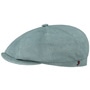 Kyoto Perf Leather Flat Cap by Alfonso D’Este mint green