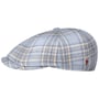 Dandy Shelby Heritage Flat Cap by Alfonso D’Este light blue