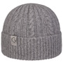 Cable Knit Merino Knit Hat by Gebeana grey