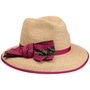 Acavana Raffia Hat by bedacht nature-pink