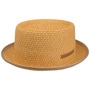 Mykel Pork Pie Straw Hat by Bailey 1922 nature-yellow