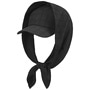 Seersucker Drape Cap by Kangol black