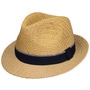 Revik Straw Trilby Hat by bugatti nature
