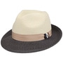 Merswick Bogart Straw Hat by bugatti nature-navy