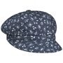 Vianea Flower Newsboy Cap by Lipodo navy