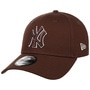 9Forty Properties Yankees MLB Cap by New Era brown