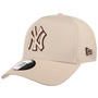 MLB Adjustable Yankees Trucker Cap by New Era cream white