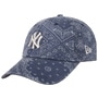 Washed Paisley Yankees Cap by New Era navy