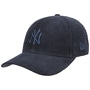 MLB Uni Corduroy Yankees Cap by New Era navy