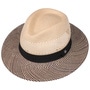 Quenlin Twotone Panama Hat by Lierys nature-black
