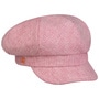 Camilla Linen Cotton Newsboy Cap by Mayser red