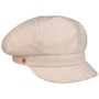 Camilla Linen Cotton Newsboy Cap by Mayser oatmeal