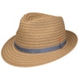 Maleo Braided Straw Trilby Hat by Mayser nature
