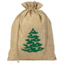 Gift Bag Christmas Tree 30 cm x 40 cm nature