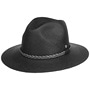 Classic Black Panama Hat by Lierys black