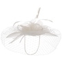 Vilisca Fascinator by Lierys cream white