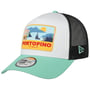 NE LOCATION PATCH Trucker by New Era white-mint