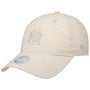 9Twenty WMNS Midi Linen Yankees Cap by New Era cream white