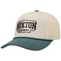 Pierson Twotone Snapback Cap by Brixton white-green