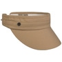 Uni Cotton Visor by Loevenich light brown