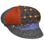 Lisvik Patchwork Newsboy Cap by Lierys mixed colours