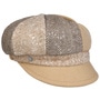 Malbo Patchwork Newsboy Cap by Lierys beige