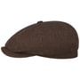 Hatteras Stripes Virgin Wool by Stetson dark brown
