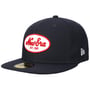 OVAL PATCH 59Fifty NEWERA NVY by New Era navy