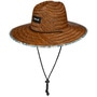 Lifeguard Java Straw Hat by Hurley dark brown