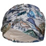 Ciana Paisley Silk Turban by Christine Headwear blue-grey