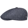 Six Panel Cap Hatteras Wool by Stetson blue