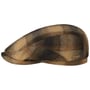 Driver Cap Wool Check by Stetson beige-black