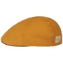 Texas Cotton Canvas Flat Cap by Stetson yellow