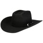 Prescott Brick Top Cowboy Hat by Brixton black