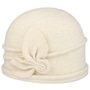 Jorina Milled Wool Hat by Seeberger cream white