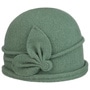 Jorina Milled Wool Hat by Seeberger mint green