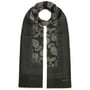 Scarf Wool Paisley Print by Stetson olive