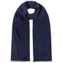 Scarf Wool Basket Weave by Stetson blue-grey