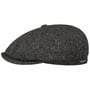 Hatteras Herringbone Harris Tweed by Stetson anthracite-mottled