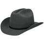 Western Woolfelt by Stetson dark grey