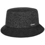 Bucket Boiled Wool by Stetson anthracite