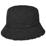 Erola Quilt Bucket Rain Hat by Barts black