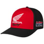 Honda Racing Flexfit Cap by FOX black-red