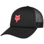 Boundary Logo Trucker Cap by FOX black-pink