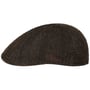 Texas Velvet Bowling Theme Flat Cap by Stetson brown-mottled