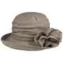 Delmara Linen Hat by GREVI beige