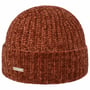 Chenille Beanie Hat with Cuff by Seeberger brown