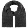 Chenille Knit Scarf by Seeberger black