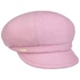 Wool Mix Newsboy Cap by Seeberger rose